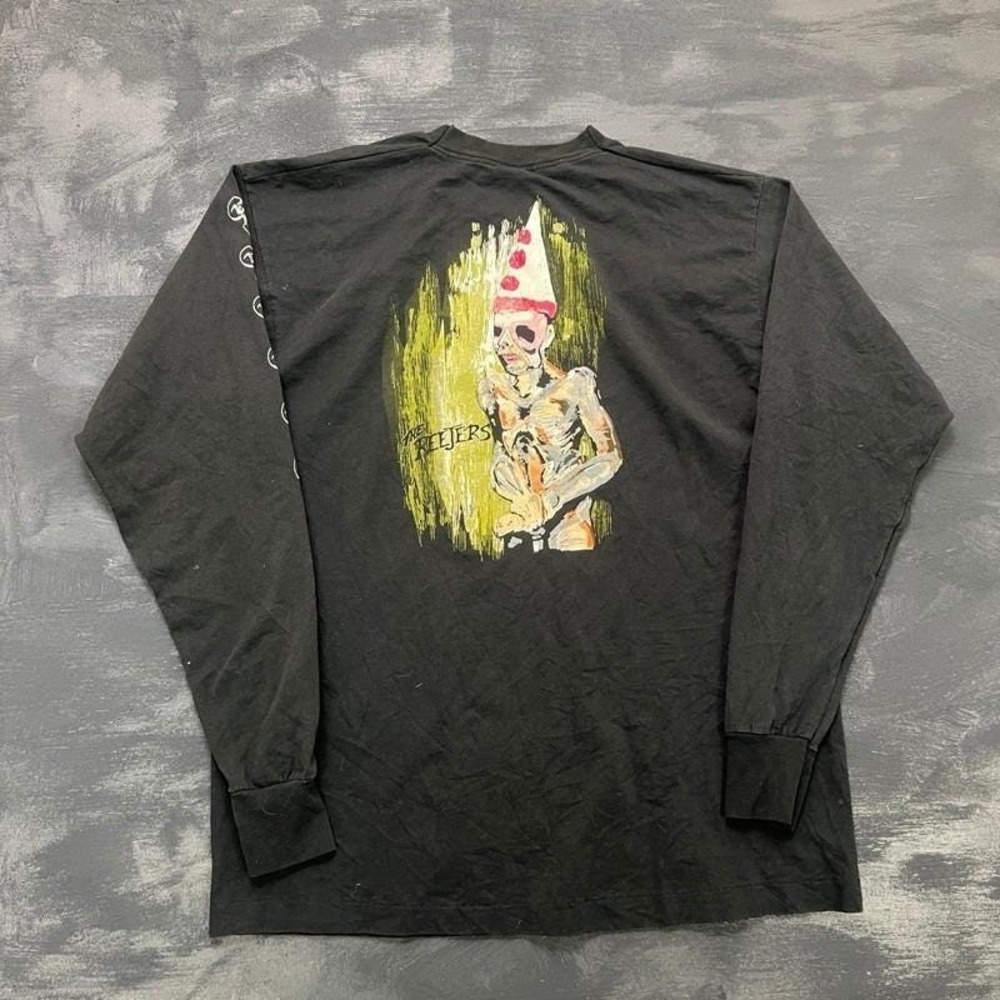 Vintage The Reejers Shirt Mens XL Black 1990s Colorado Indie Rock